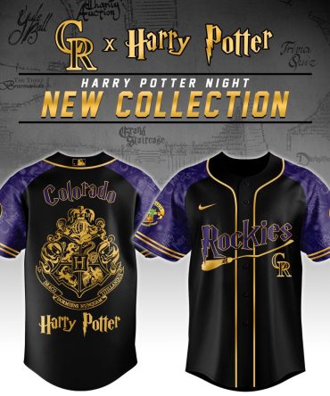 Harry Potter X Colorado Rockies Limited Edition Jersey – Magical Fan Gear!