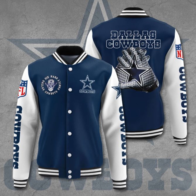 Dallas Cowboys Varsity Jacket - Official Nfl Team Gear For Die-Hard Fans