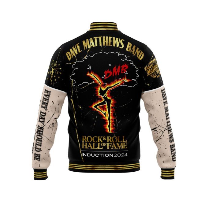 Dave Matthews Band Hall Of Fame Varsity Jacket - Limited Edition Rock & Roll Style - Image 3