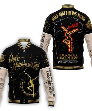 Dave Matthews Band Hall Of Fame Varsity Jacket - Limited Edition Rock & Roll Style