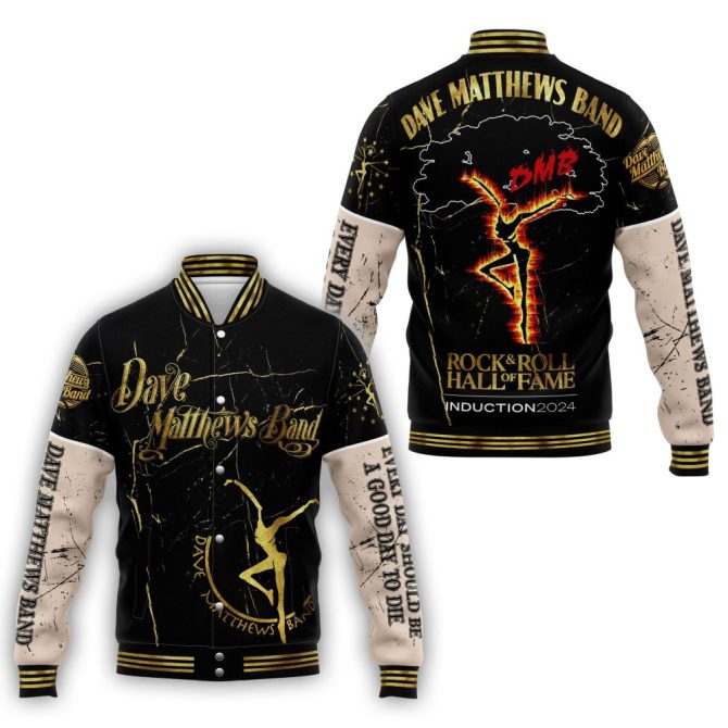 Dave Matthews Band Hall Of Fame Varsity Jacket - Limited Edition Rock & Roll Style