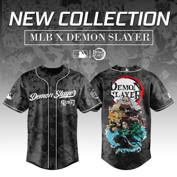 Limited Edition Mlb X Demon Slayer Jersey – New Collection – Shop Now!