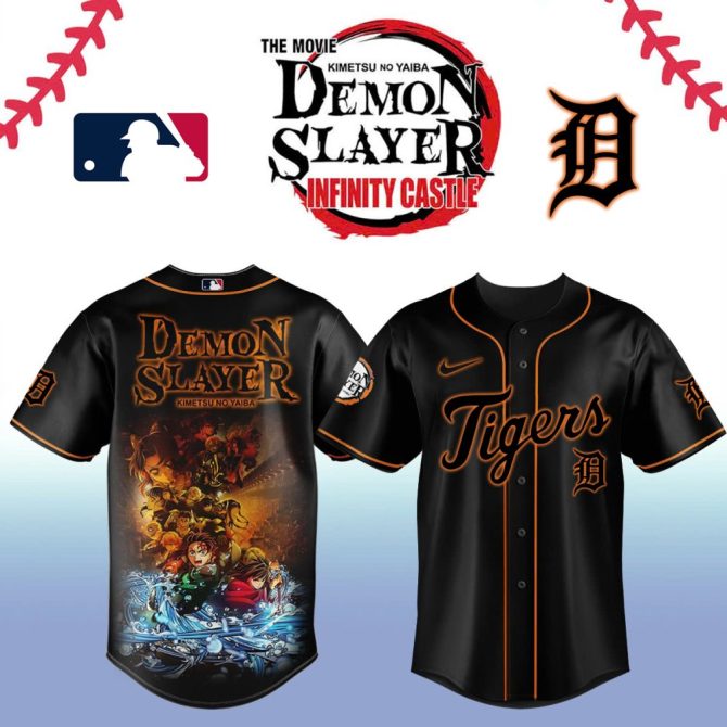 Limited Edition Demon Slayer Baseball Jersey - Premium Quality, Perfect Gift For Fans