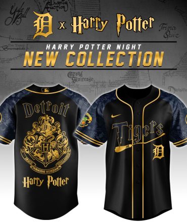 Limited Edition Detroit X Harry Potter Jersey - Magical Baseball Apparel For Fans