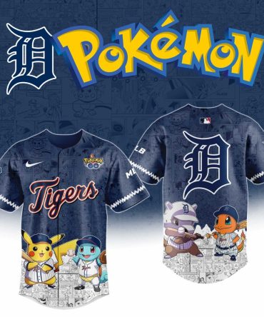 Detroit Tigers Pokémon Baseball Jersey – Limited Edition Fan Gear!