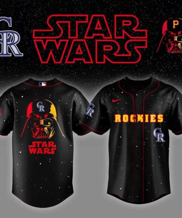 Limited Edition Star Wars Rockies Jersey – Official Mlb Darth Vader Design
