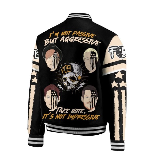 Exclusive Band-Themed Varsity Jacket - Bold Graphics & Unique Design - Limited Edition - Image 2