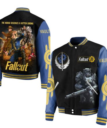 Official Fallout 76 Vault-Tec Bomber Jacket – Limited Edition Gaming Apparel