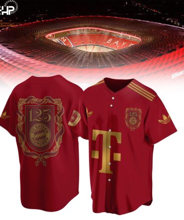Fc Bayern Munich 125Th Anniversary Jersey - Limited Edition Adidas Fan Shirt
