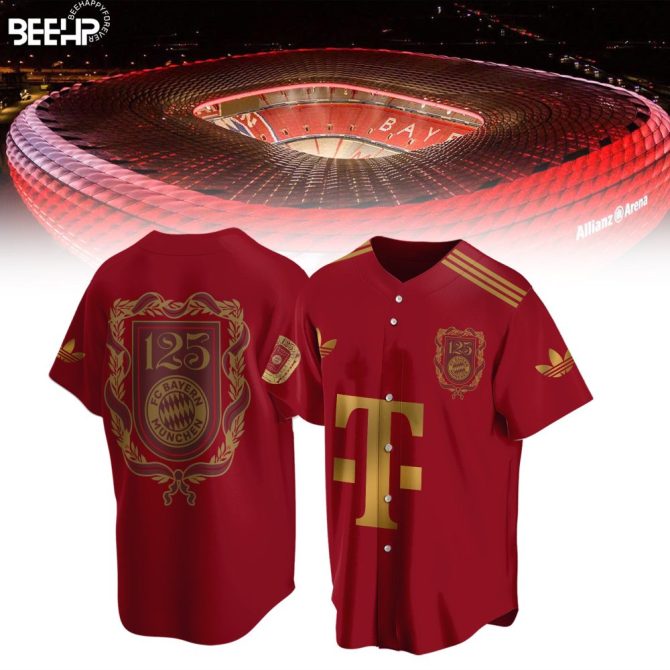 Fc Bayern Munich 125Th Anniversary Jersey - Limited Edition Adidas Fan Shirt