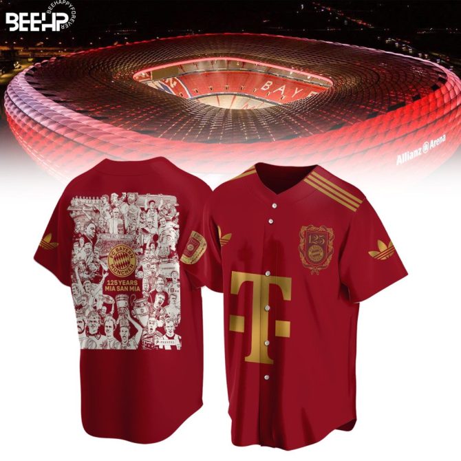 Limited Edition Bayern Munich 125Th Anniversary Jersey - Celebrate In Style!