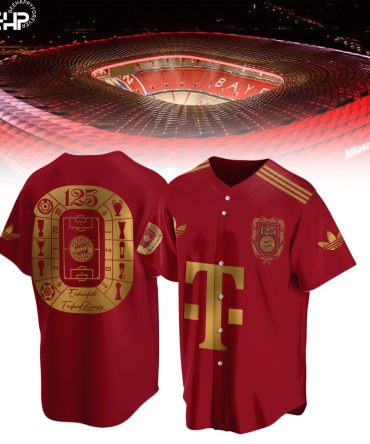Bavarian Heritage Soccer Jersey - Celebrate 125 Years In Style With Gold Accents - Limited Edition