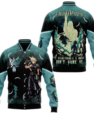 Epic Final Fantasy Vii Jacket - Cloud Strife Design - Perfect For Gamers & Collectors