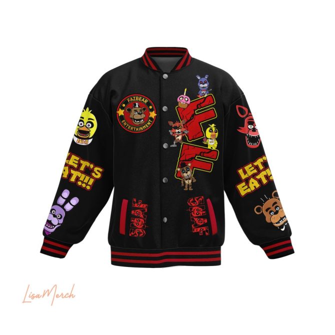 Five Nights At Freddy'S Varsity Jacket – Ultimate Fan Gear, Limited Edition! - Image 2