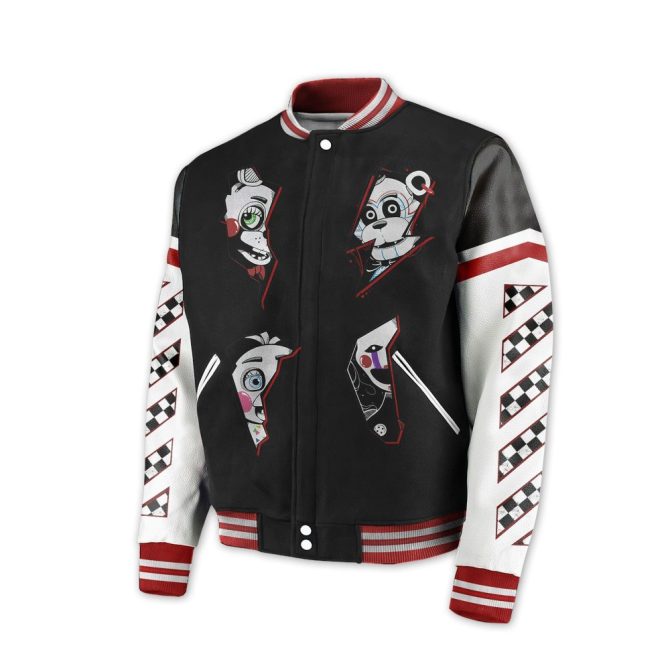 Five Nights Freddy'S Varsity Jacket - Bold & Stylish Fan Apparel For Gamers - Image 2