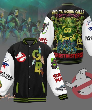 Ghostbusters Varsity Jacket – Retro Style, Iconic Design, Perfect For Fans & Collectors!