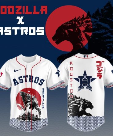 Limited Edition Godzilla X Astros Jersey - Unique Design For Fans!