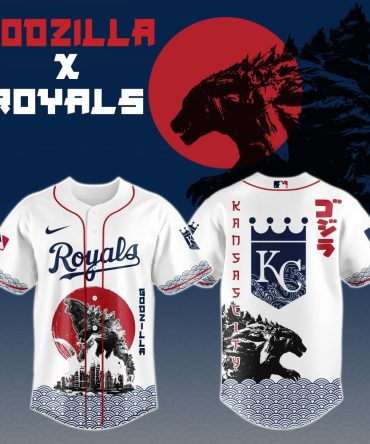 Kansas City Royals X Godzilla Limited Edition Baseball Jersey - Unique Fan Gear