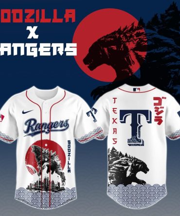 Limited Edition Godzilla X Rangers Jersey – Unique Design, Perfect Gift For Fans!
