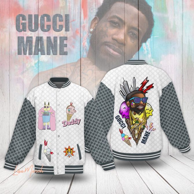 Gucci Mane Graphic Bomber Jacket - Limited Edition Streetwear Fashion