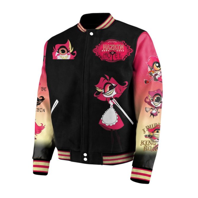 Edgy Graphic Bomber Jacket - Bold Anime-Inspired Design For Trendsetters - Image 3