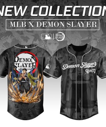 Limited Edition Mlb X Demon Slayer Baseball Jersey - New Collection 2023