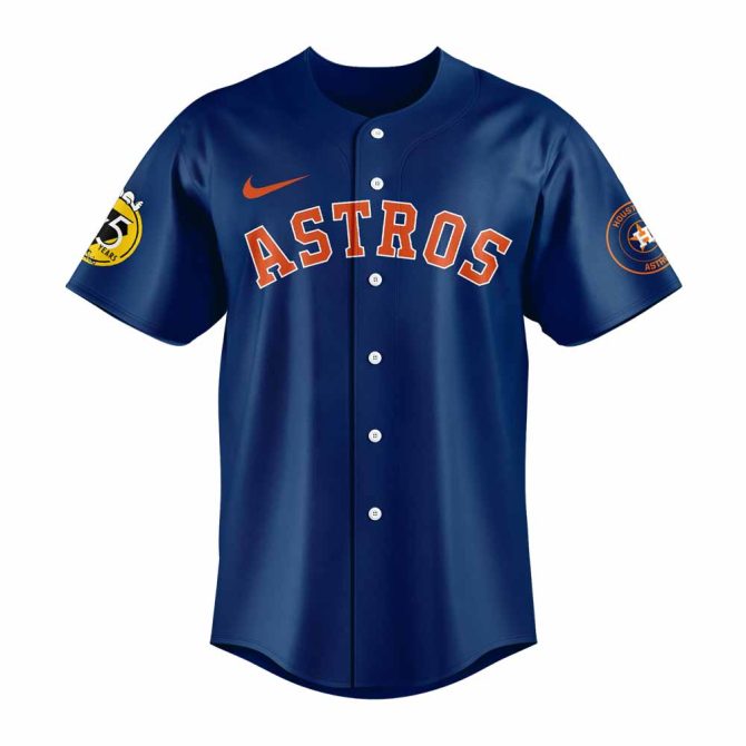 Astros X Peanuts 75Th Anniversary Snoopy Jersey - Limited Edition Baseball Shirt - Image 2