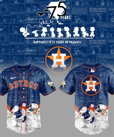 Astros X Peanuts 75Th Anniversary Jersey – Limited Edition Collectible