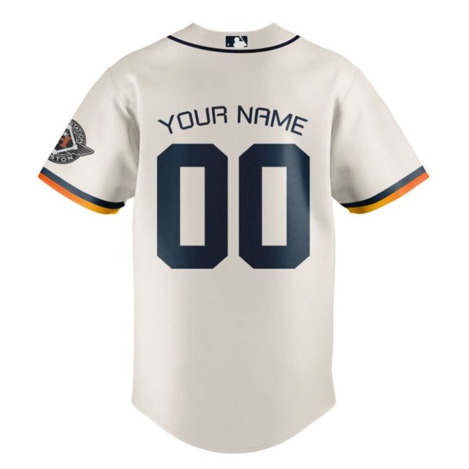 Customizable Astros City Connect Jersey – Personalize Your Name & Number - Image 3