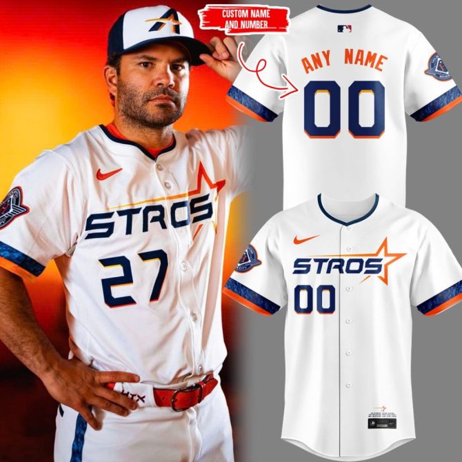 Customizable Astros Jersey - Personalize Your Name & Number , Official Mlb Apparel