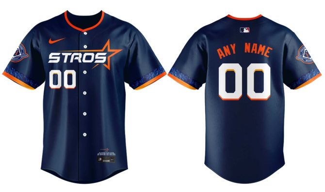 Customizable Astros Jersey - Add Your Name & Number , Official Mlb Gear - Image 2