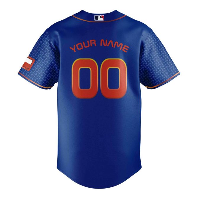 Custom Space City Jersey & Cap Set - Personalize Your Game Day Style Now! - Image 3