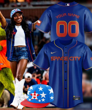 Custom Space City Jersey & Cap Set - Personalize Your Game Day Style Now!