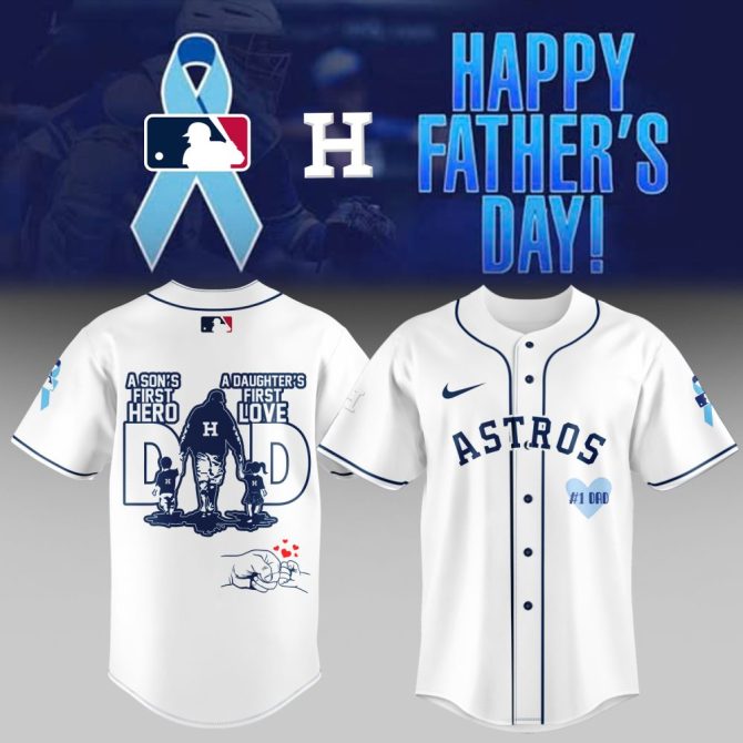 Celebrate Dad With Astros Baseball Jersey – Perfect Father'S Day Gift!