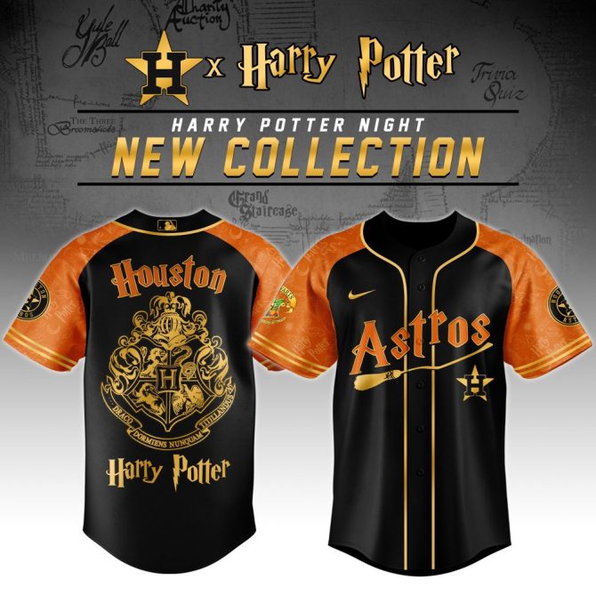 Houston Astros X Harry Potter Limited Edition Jersey - Magical Fan Gear