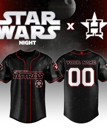 Custom Star Wars Astros Jersey - Personalized Name & Number - Limited Edition Fan Gear