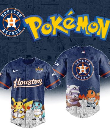 Limited Edition Houston Astros X Pokémon Jersey – Catch Yours Now!