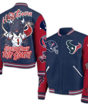Houston Texans Varsity Jacket - Bold Design, Ultimate Fan Gear!