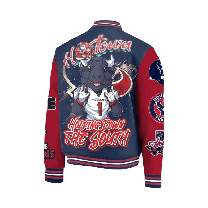Houston Texans Varsity Jacket - Bold Design, Ultimate Fan Gear! - Image 2