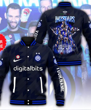 Customizable Inter Milan Jacket - Personalize With Your Name! Limited Edition Design