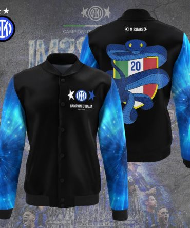 Inter Milan Champions Jacket - Cosmic Sleeve Design , Limited Edition Fan Gear