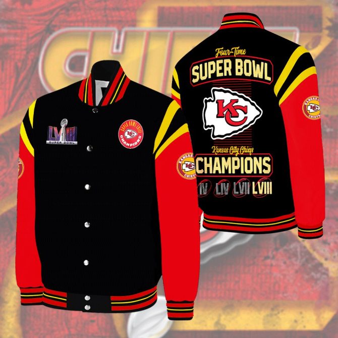 Kansas City Chiefs Super Bowl Champions Varsity Jacket - Limited Edition Fan Gear