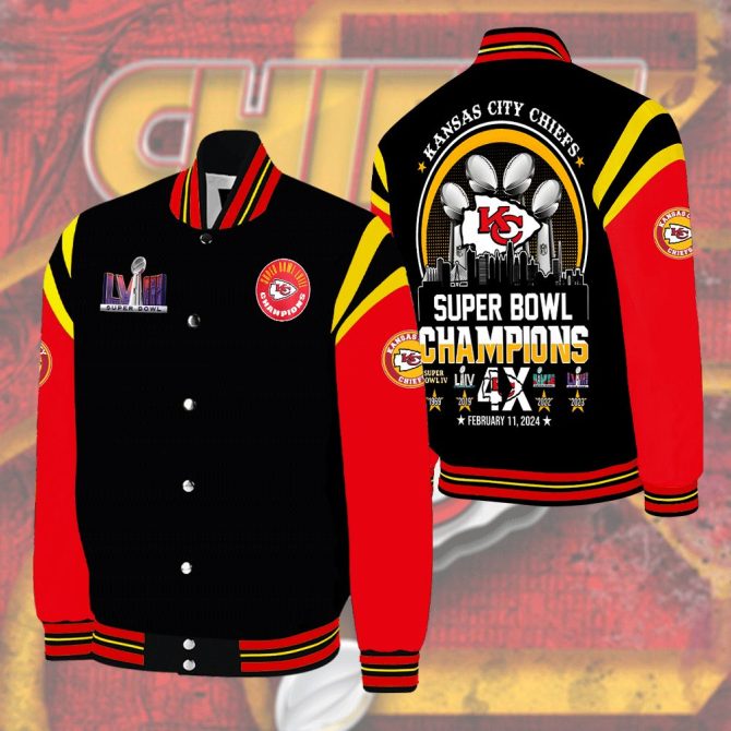 Kansas City Chiefs Super Bowl Champions Jacket - Limited Edition 2024 Commemorative Apparel