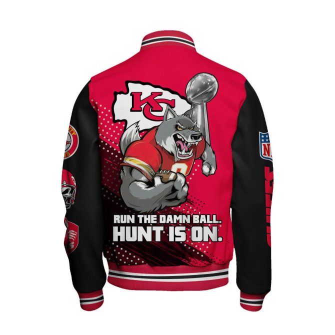 Official Kansas City Chiefs 2024 Super Bowl Jacket - Limited Edition Fan Gear - Image 3
