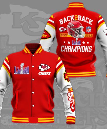 Back2Back Champions Varsity Jacket - Celebrate Winning Seasons In Style!