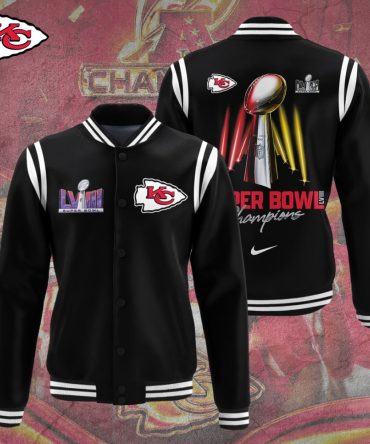 Champion'S Choice: Kansas City Chiefs Super Bowl Lvii Varsity Jacket - Celebrate Victory In Style!
