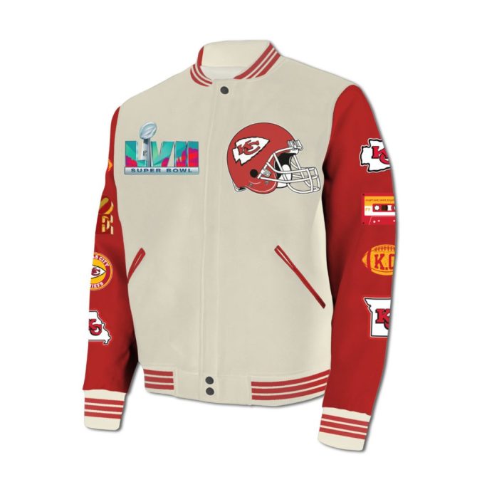 2023 Kansas City Chiefs Super Bowl Champions Varsity Jacket - Limited Edition Fan Gear - Image 2