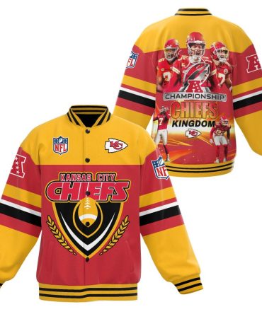 Kansas City Chiefs Championship Jacket – Bold Design, Ultimate Fan Gear
