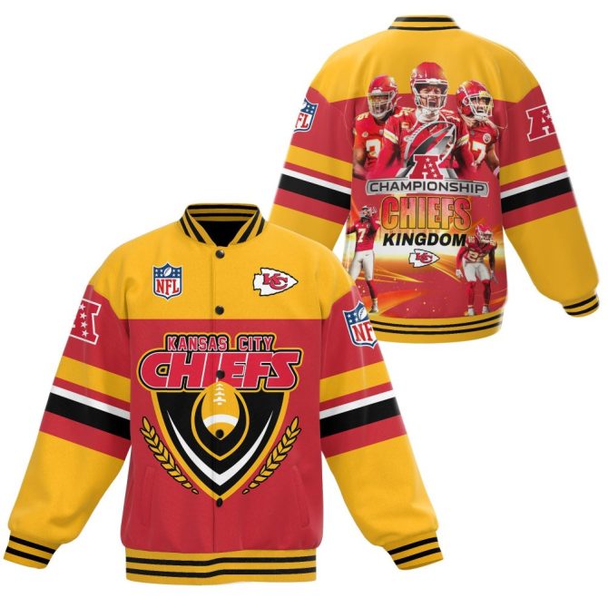 Kansas City Chiefs Championship Jacket – Bold Design, Ultimate Fan Gear
