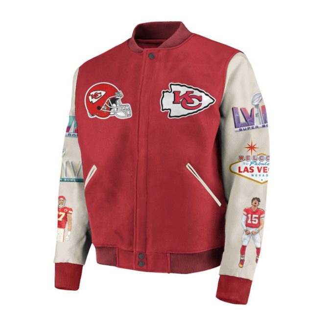 Chiefs Super Bowl Champions Varsity Jacket – Celebrate Victory In Style! - Image 3